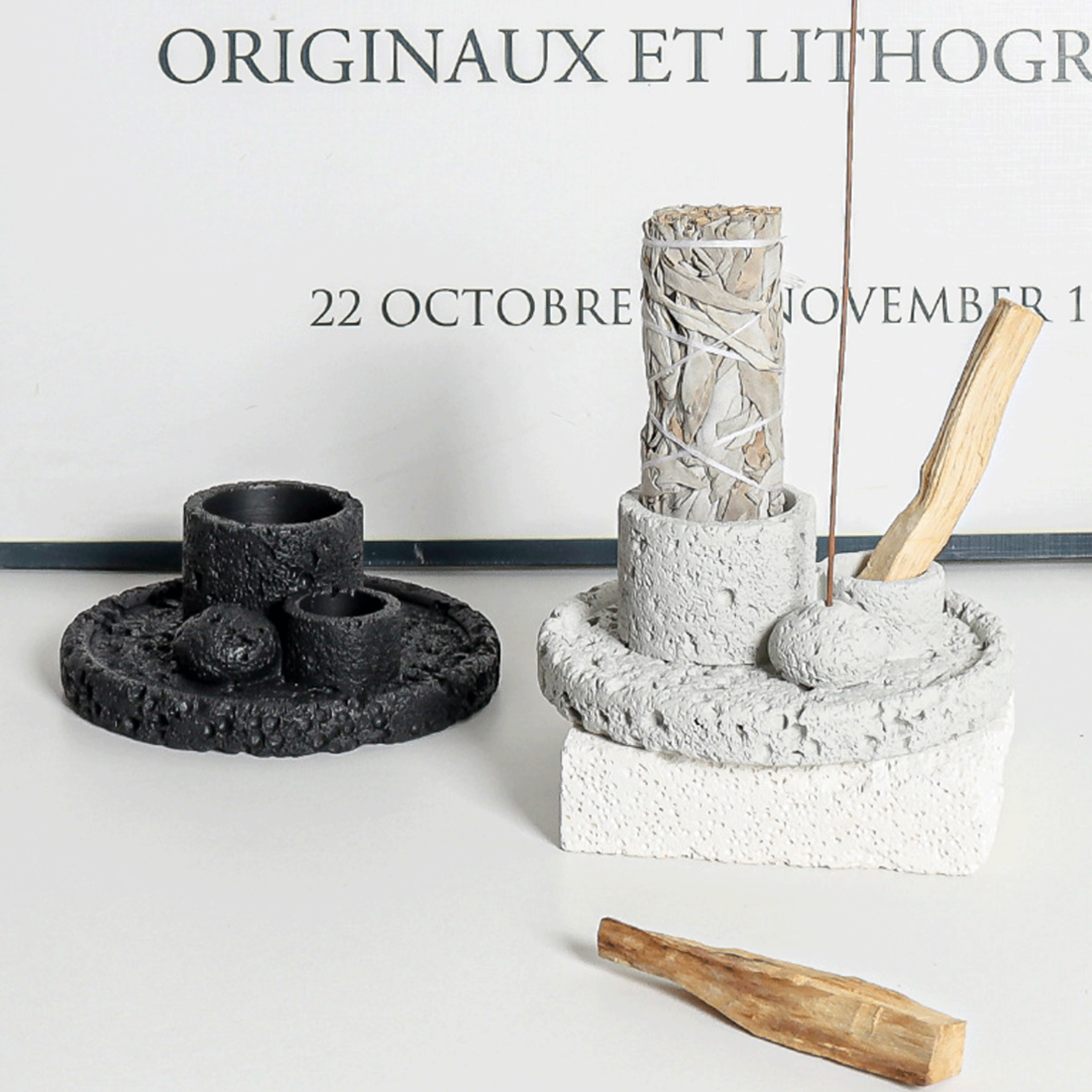 The Multi Insence Holder】香りの演出を一つのオブジェで完結する